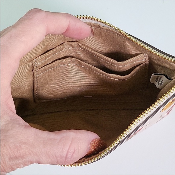 Coach Wristlet With Ornament Print - Picture 6 of 8